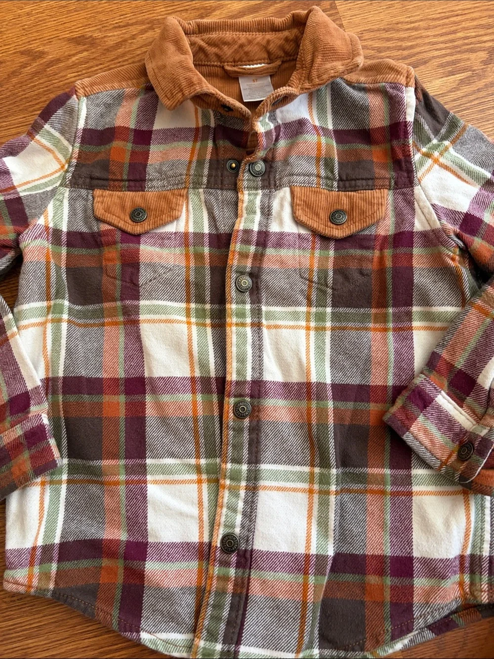 Gymboree Corduroy Jacket in Warm Rust